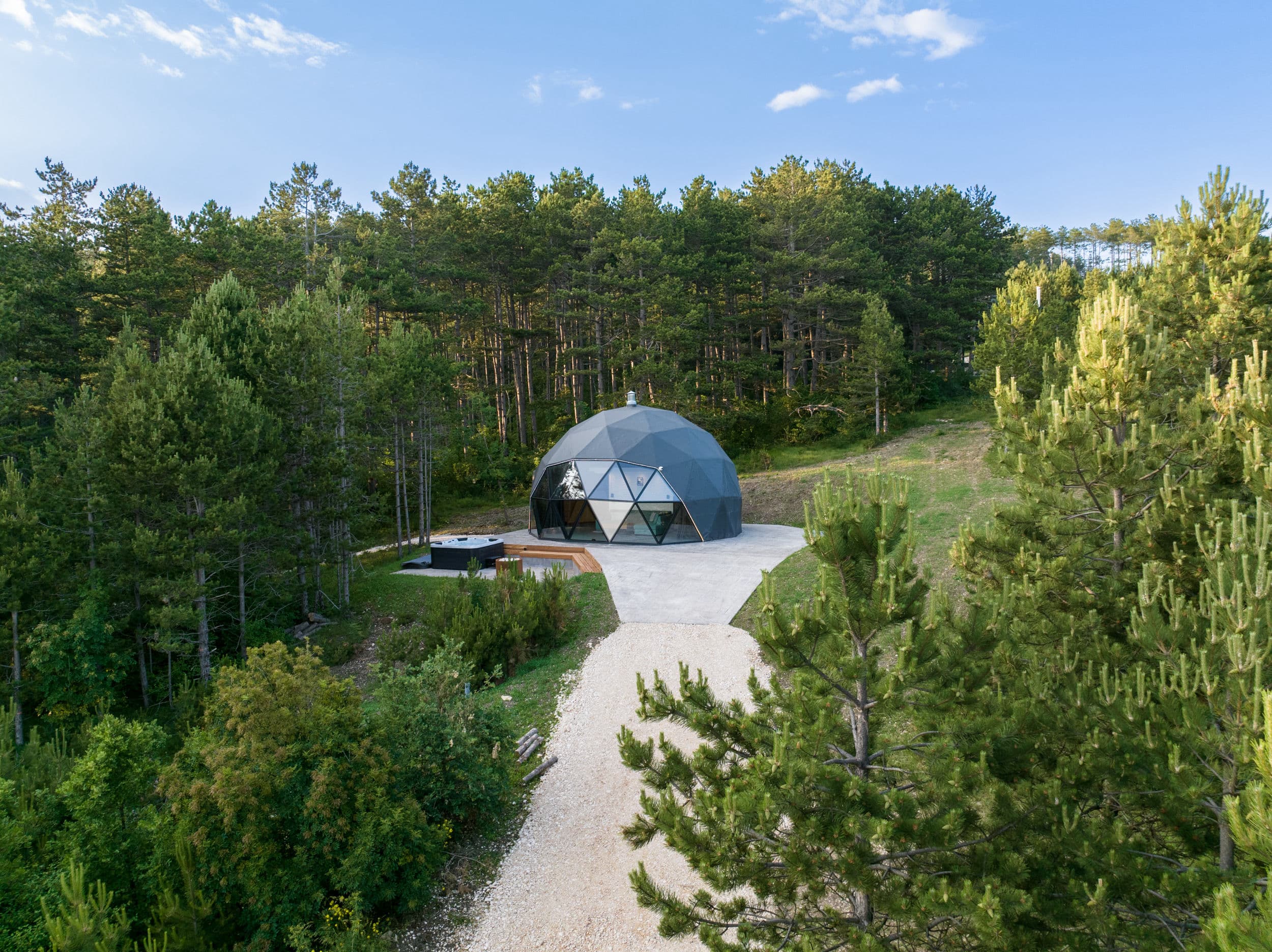 Panorama Livanjskog polja iz zraka